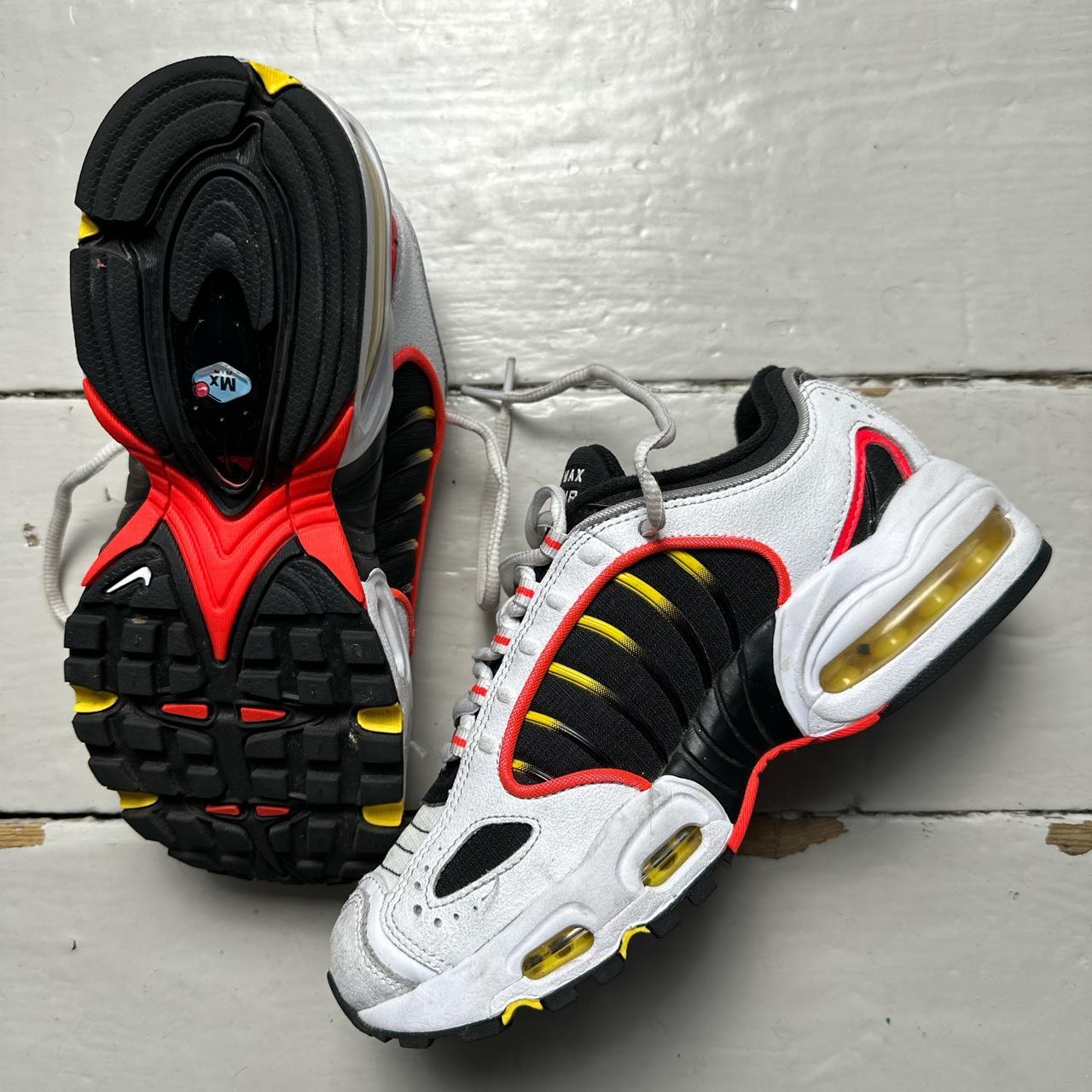 Nike Air Max Tailwind IV White Yellow Red and Black Crimson