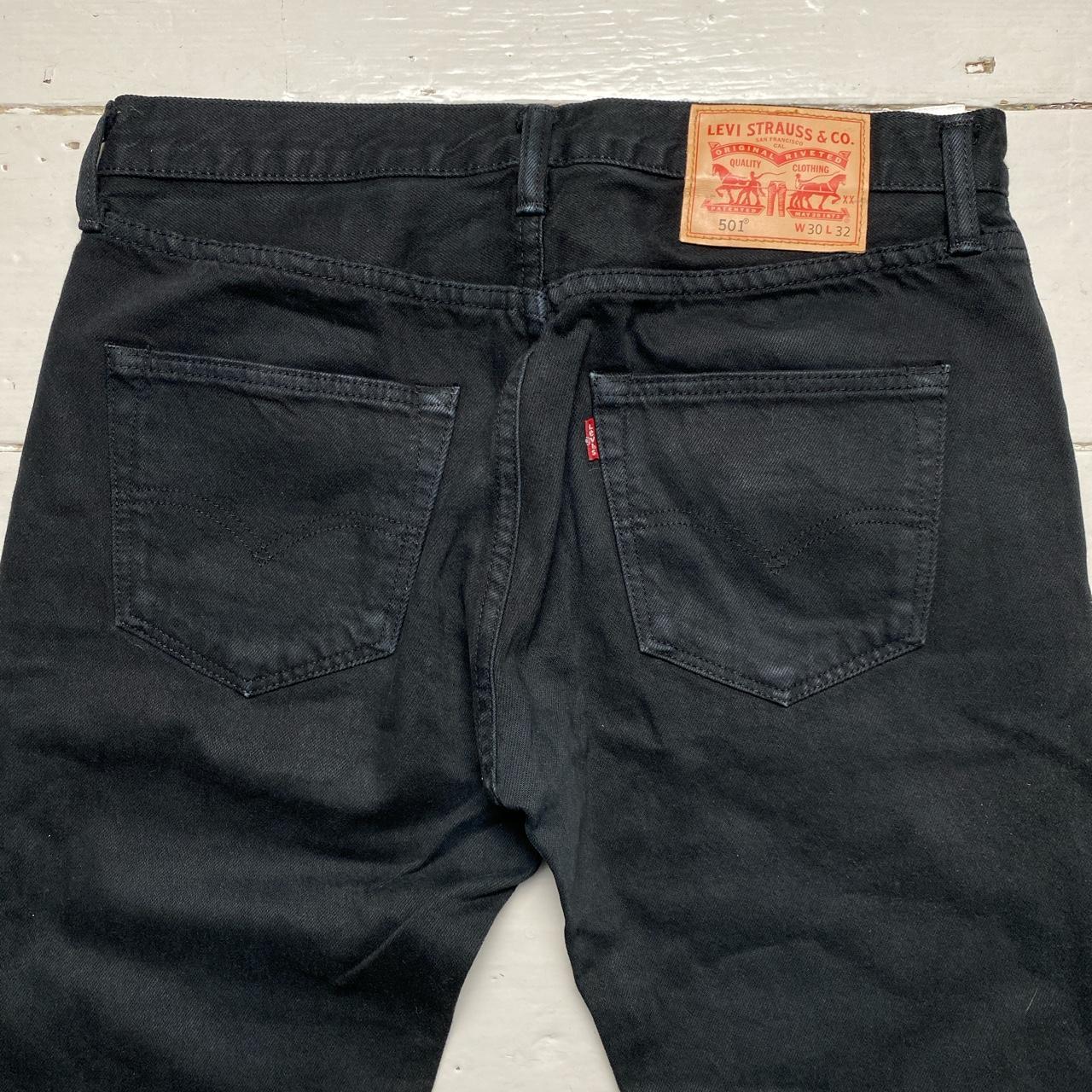 Levis 501 Black Jeans