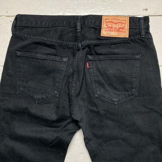 Levis 501 Black Jeans