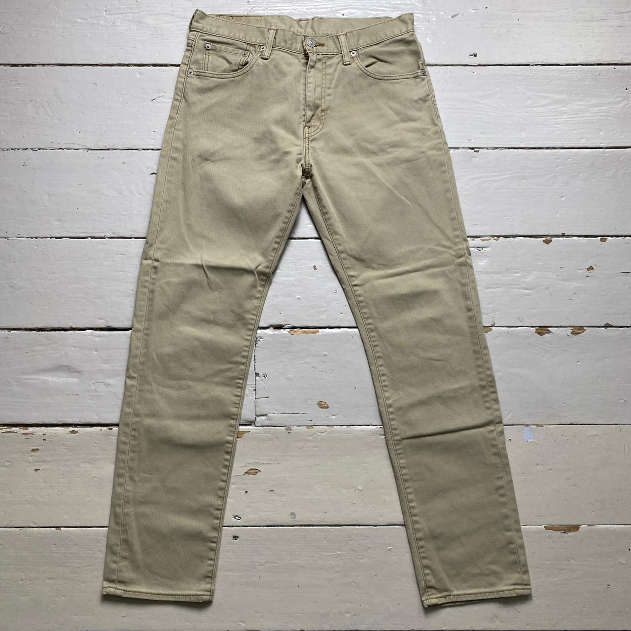 Levis 508 Cream Beige Jeans