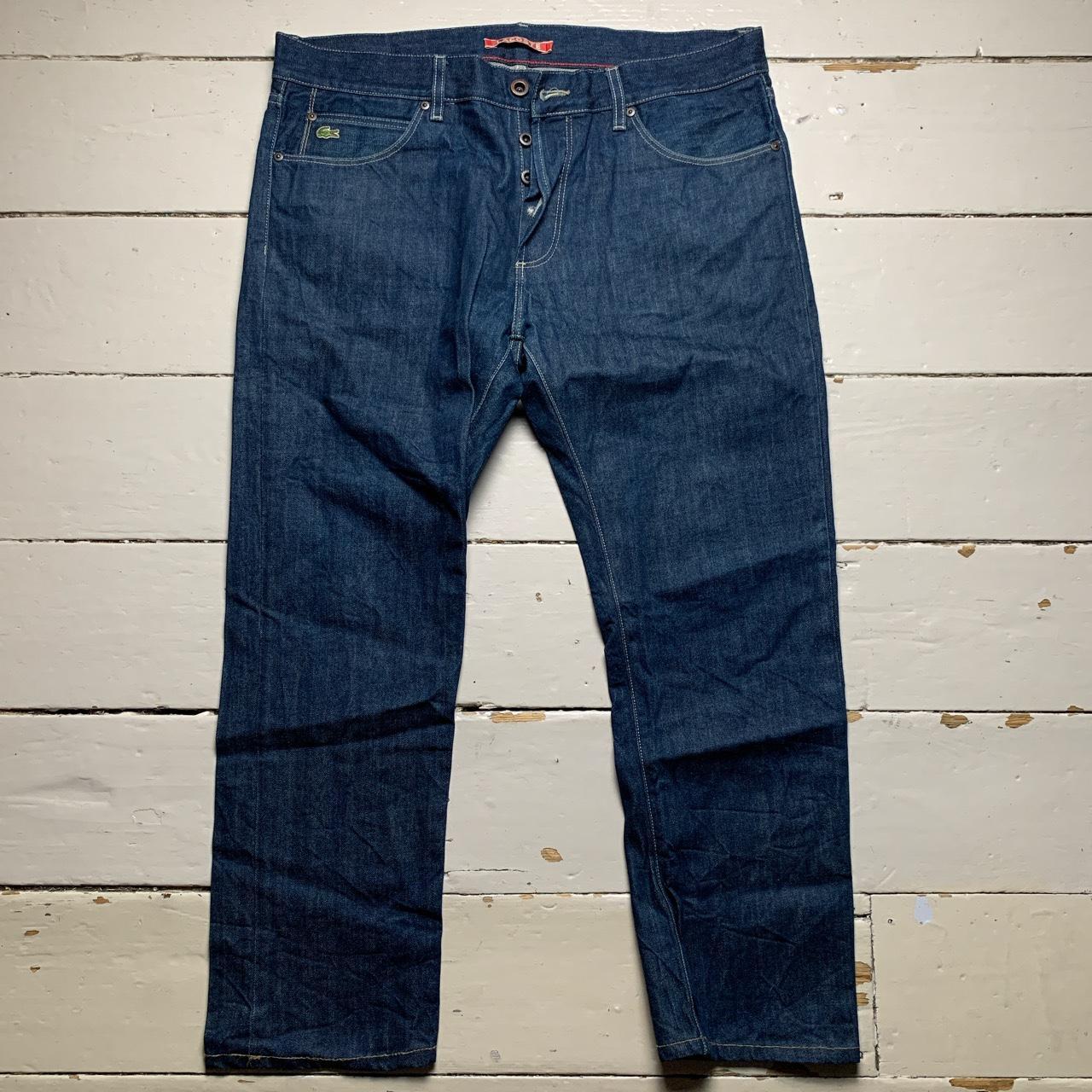 Lacoste Live Navy Baggy Jeans