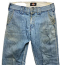 Dickies Jean Cargo Trousers Light Faded Blue (32W)