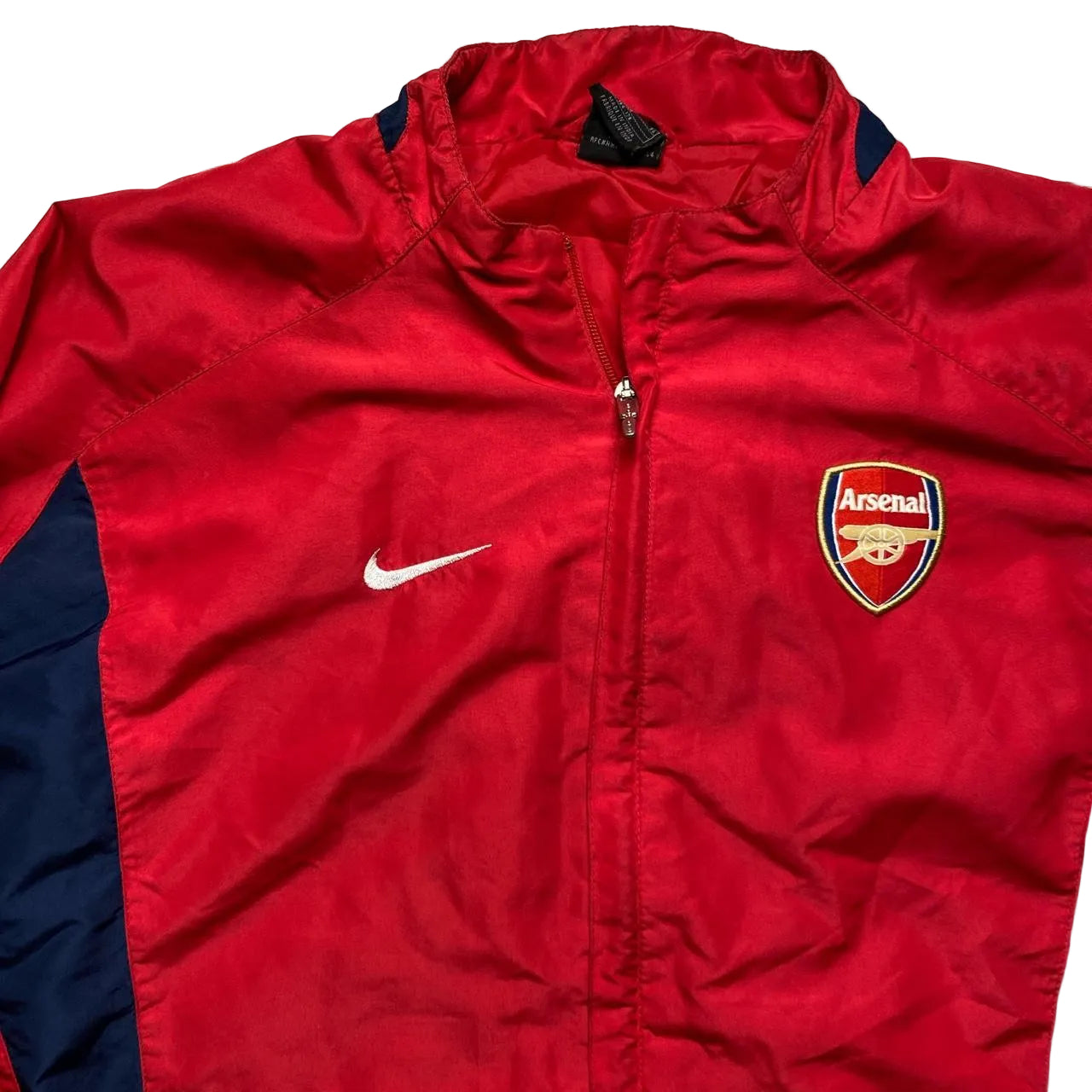 Arsenal Nike Vintage Red and Navy Shell Tracksuit Training Jacket (S)
