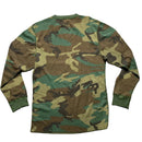 Supreme Camouflage Box Logo Thermal Waffle Hanes Long Sleeve T Shirt (L)
