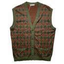 Burberrys Vintage Knit Cardigan Vest Gilet Jumper (XL)