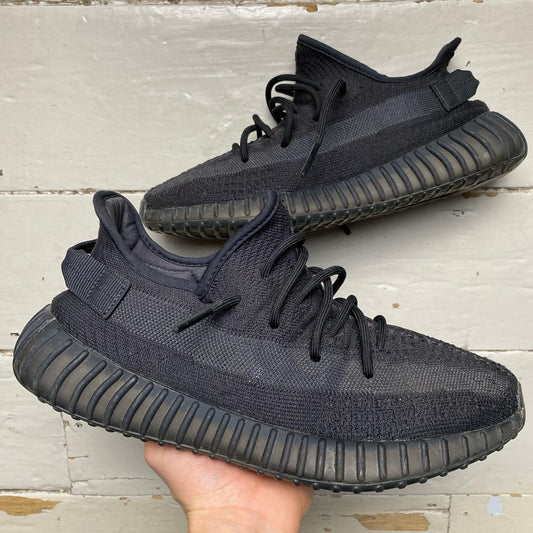 Yeezy Adidas 350 V2 Boost Black Non Reflective