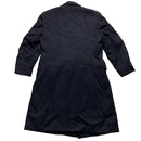 Huntsman & Sons of Saville Row Long Double Breasted Duffle Trench Coat Navy (XL)