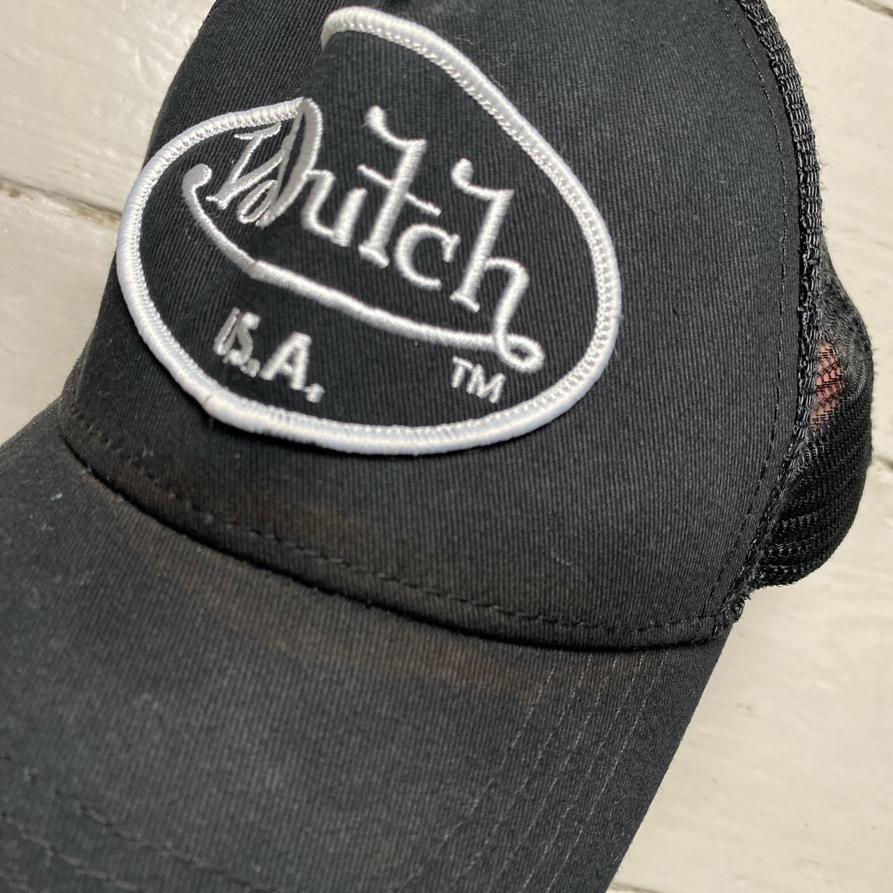 Von Dutch Black and White Cap