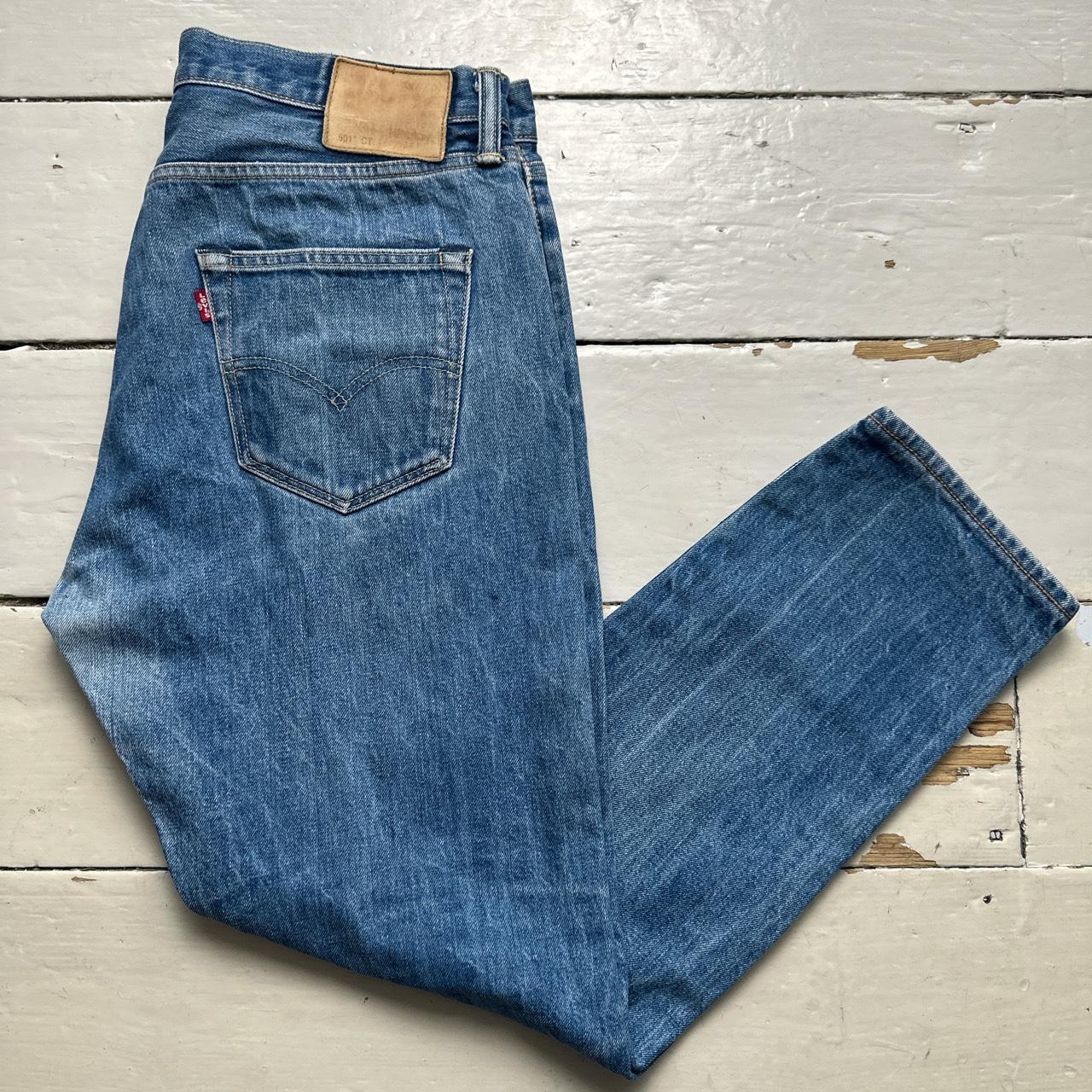 Levis 501 CT Light Blue Slim Jeans