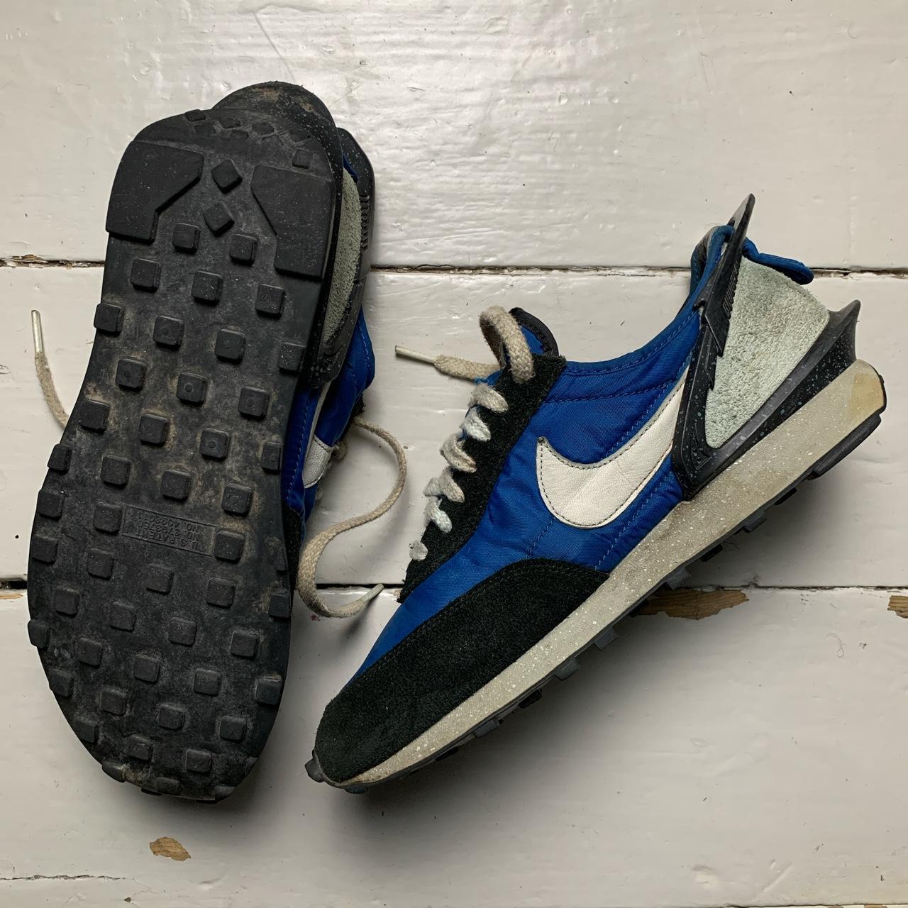 Nike Undercover Sacai Waffle Daybreak Black White and Blue