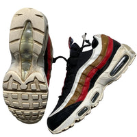 Nike Air Max 95 Pull Tab Black White and Red (UK 9)