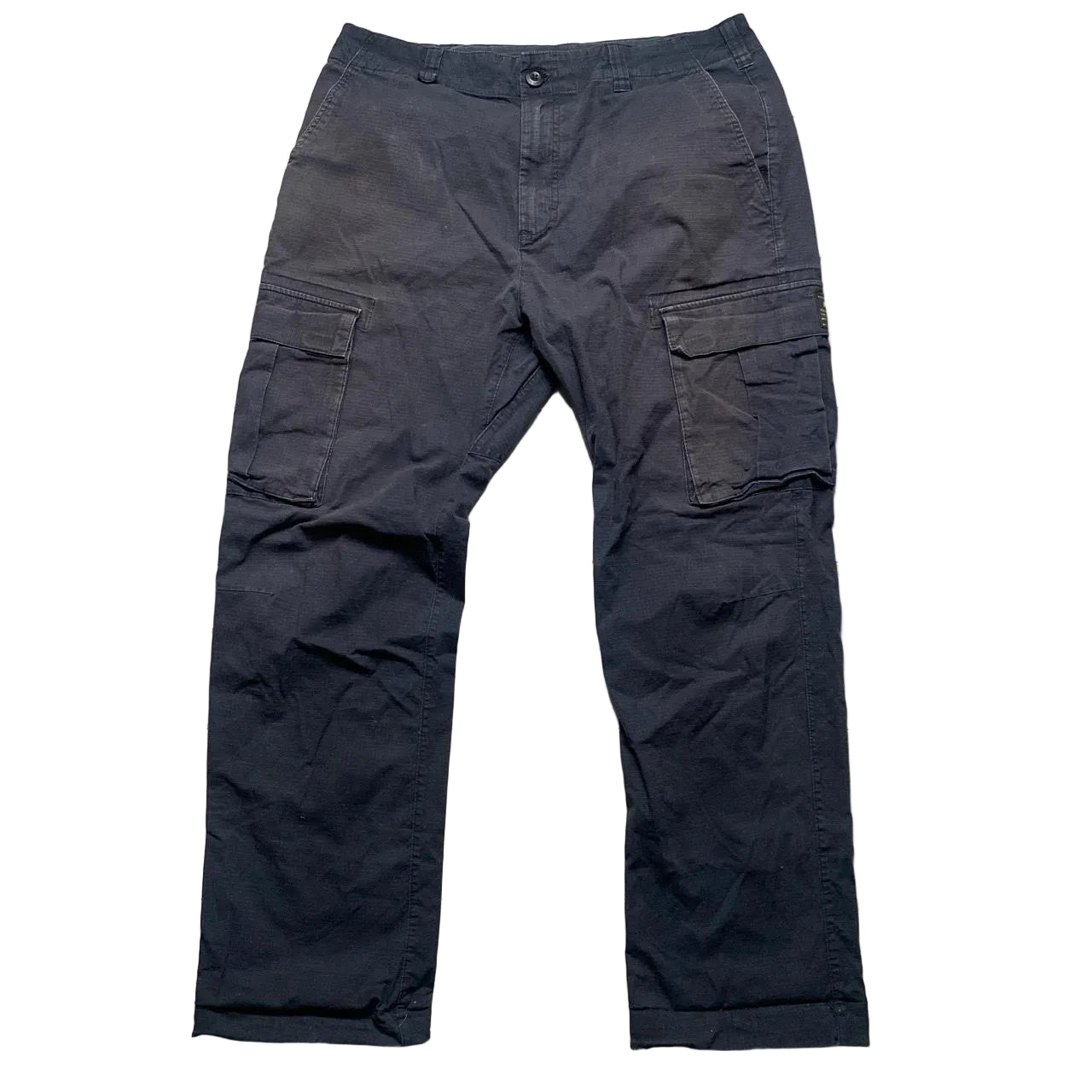 Nike SB Vintage Black Cargo Parachute Trousers (M)