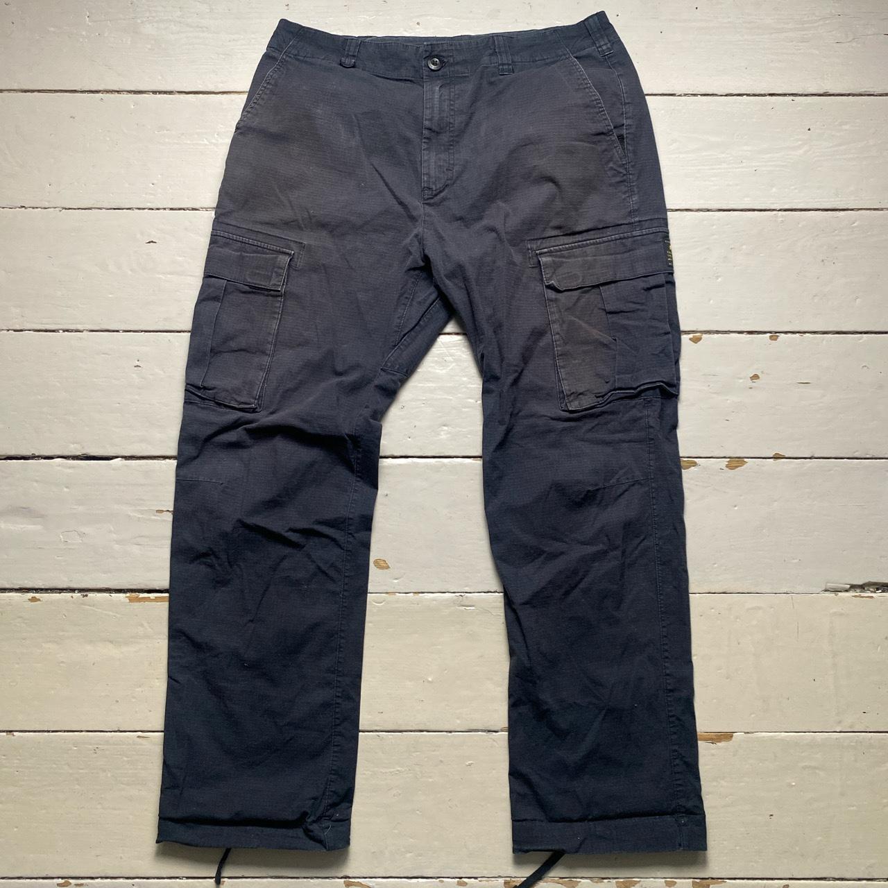 Nike SB Vintage Black Cargo Parachute Trousers