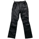 Leathermaster Womens Leather Black Trousers (12)