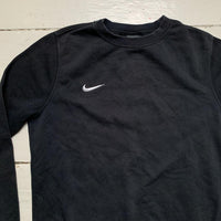 Nike Swoosh Black and White Jumper