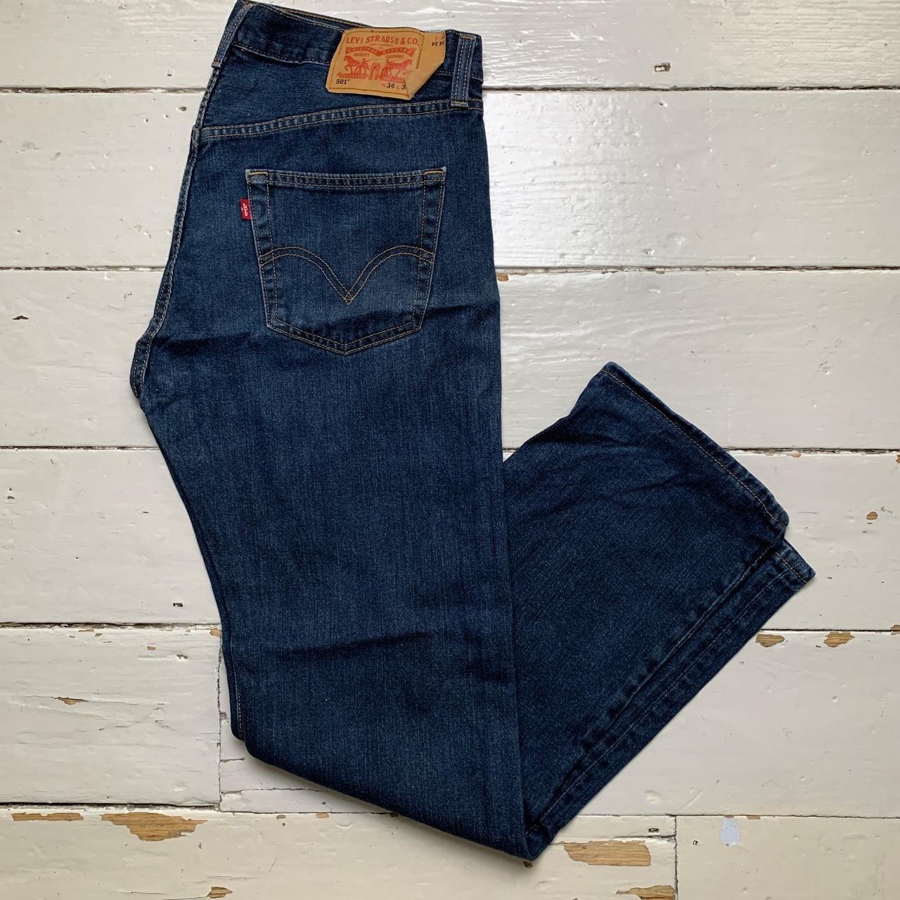 Levis 501 Navy Jeans