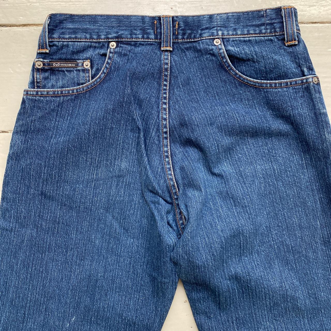 Dolce and Gabbana Vintage Backwards Reversed Jeans