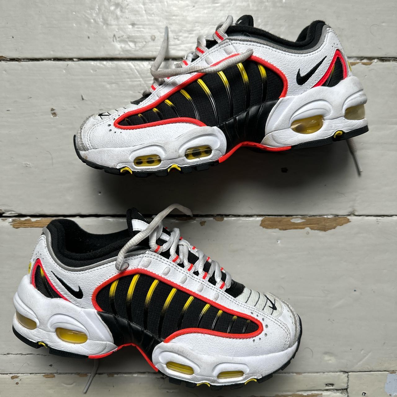 Nike Air Max Tailwind IV White Yellow Red and Black Crimson