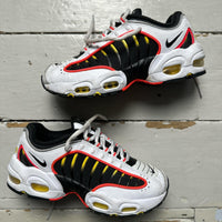 Nike Air Max Tailwind IV White Yellow Red and Black Crimson