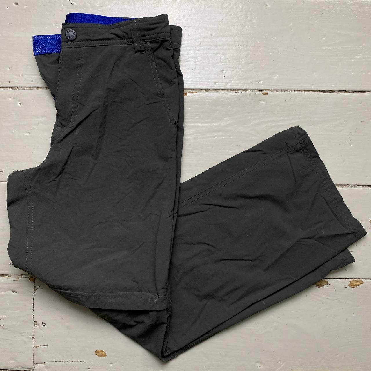 The North Face Grey and Blue Cargo Weatherproof Trousers