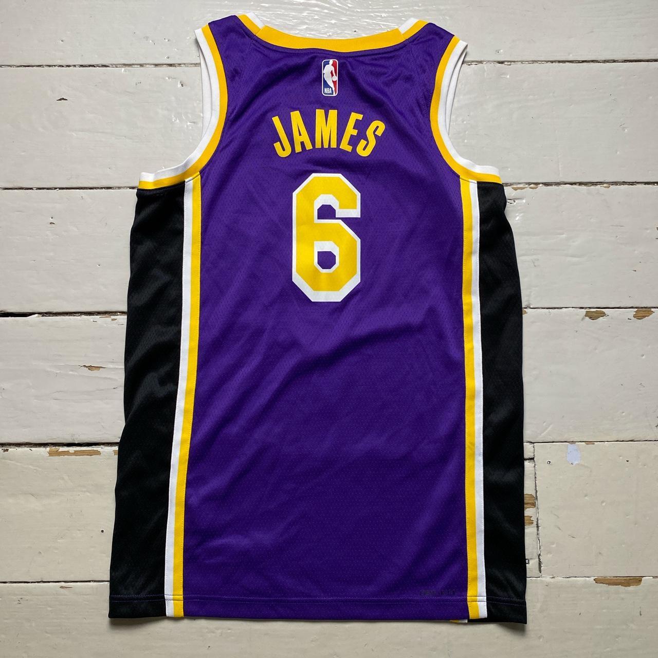 LA Lakers Jordan Lebron James Vest Jersey