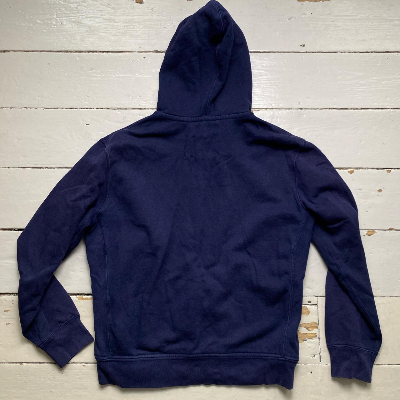 Polo Ralph Lauren Navy and Yellow Pony Hoodie