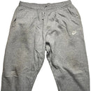 Nike Swoosh Grey and White Baggy Joggers (XL)