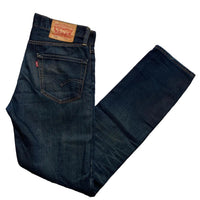 Levis 508 Dark Navy Stonewash Jeans (29W)