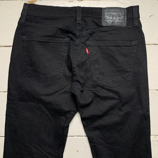 Levis 511 Jet Black Slim Fit Jeans