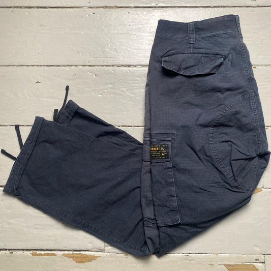 Nike SB Vintage Black Cargo Parachute Trousers
