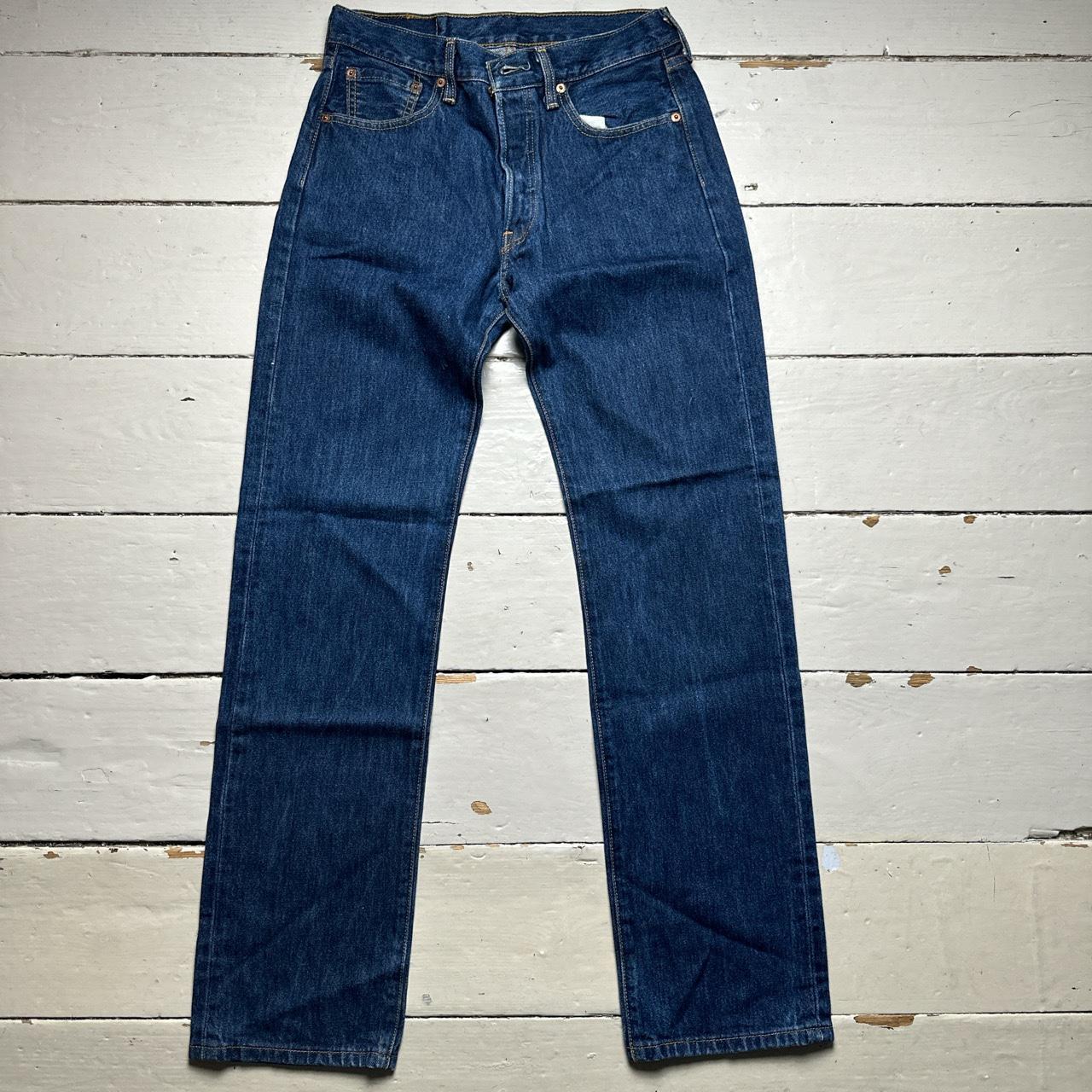 Levis 501 Dark Navy Jeans