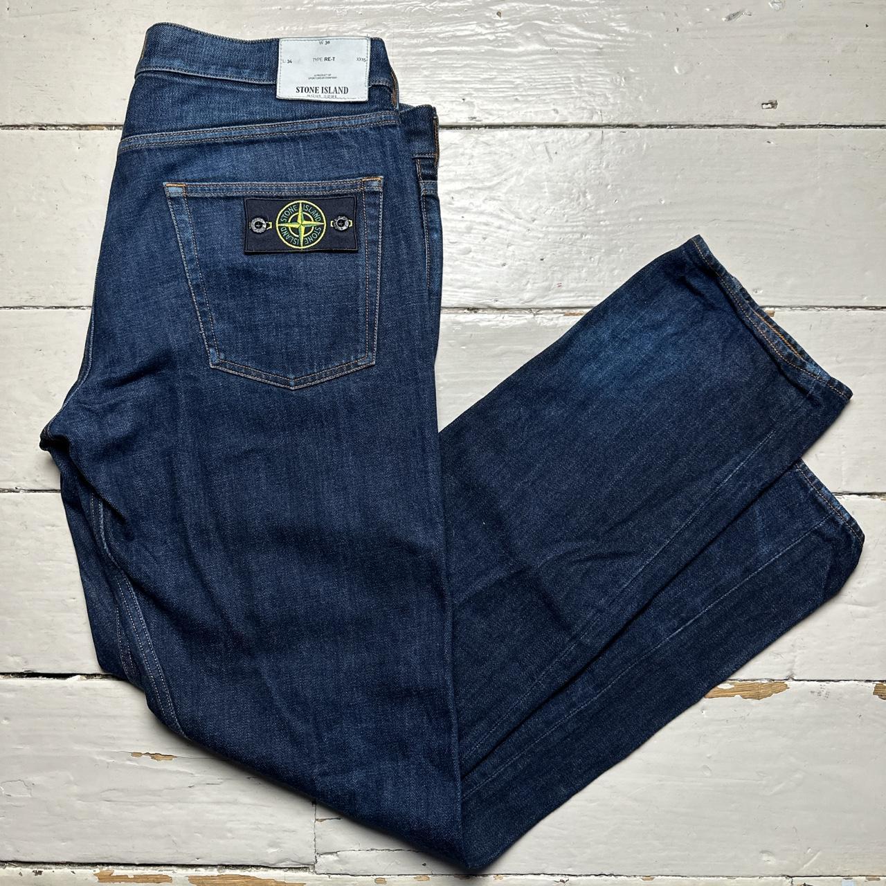 Stone Island Navy Slim Jeans