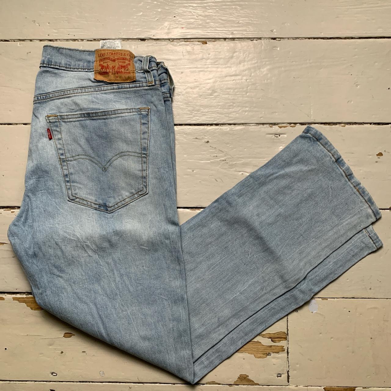 Levis 527 Light Blue Jeans