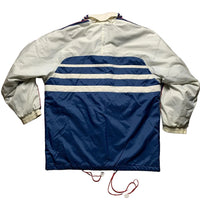 Adidas Vintage 90’s Blue White and Red Puffer Jacket (M)