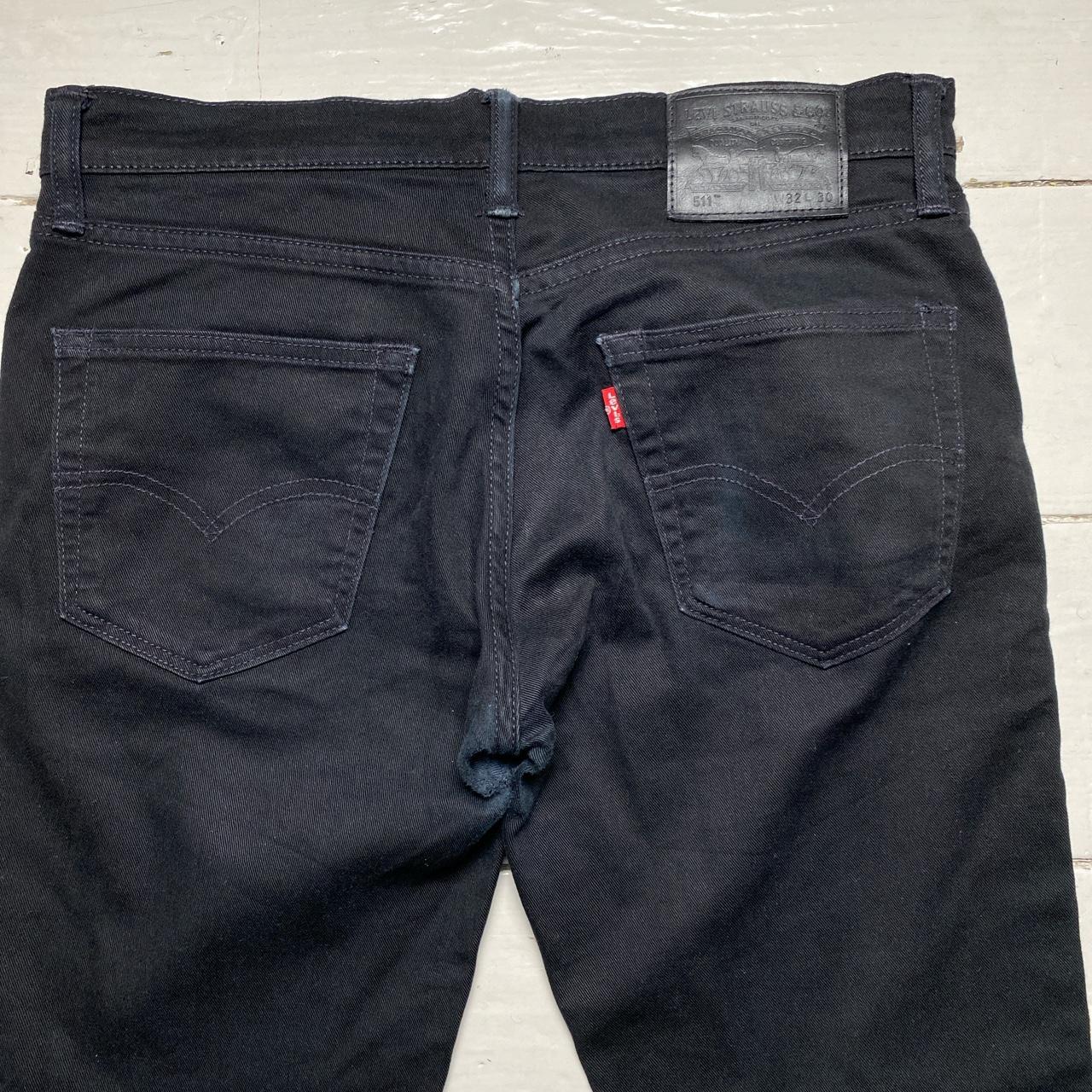 Levis 511 Black Slim Jeans