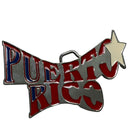 Puerto Rico Y2K Vintage Belt Buckle