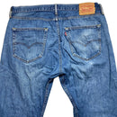Levis 501 Light Blue Distressed Vintage Jeans (36W)
