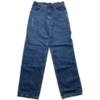 Sean John Vintage Baggy 90’s Cargo Carpenter Jeans Navy and Black