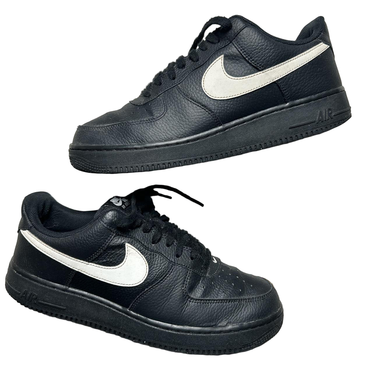 Nike Air Force 1 AJ Tracey Black and White Leather (UK 11)