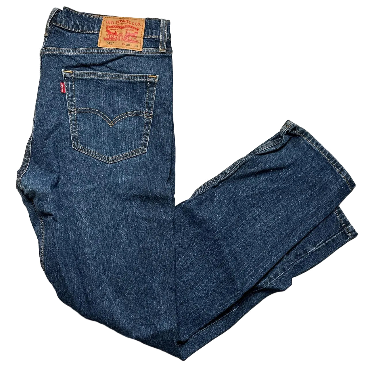 Levis 511 Dark Navy Jeans (36W)