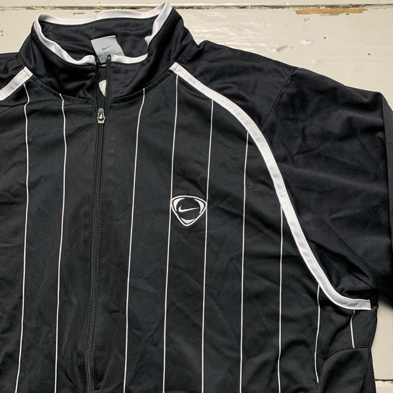 Nike Vintage Football Black and White Tracksuit Jacket