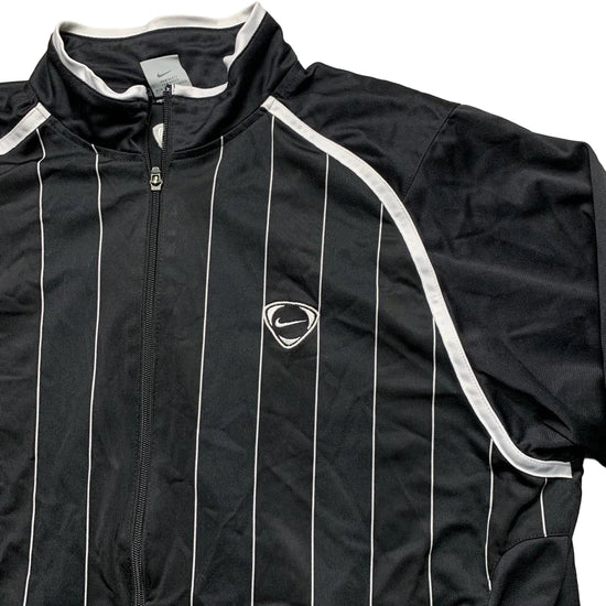 Nike Vintage Football Black and White Tracksuit Jacket (XL)