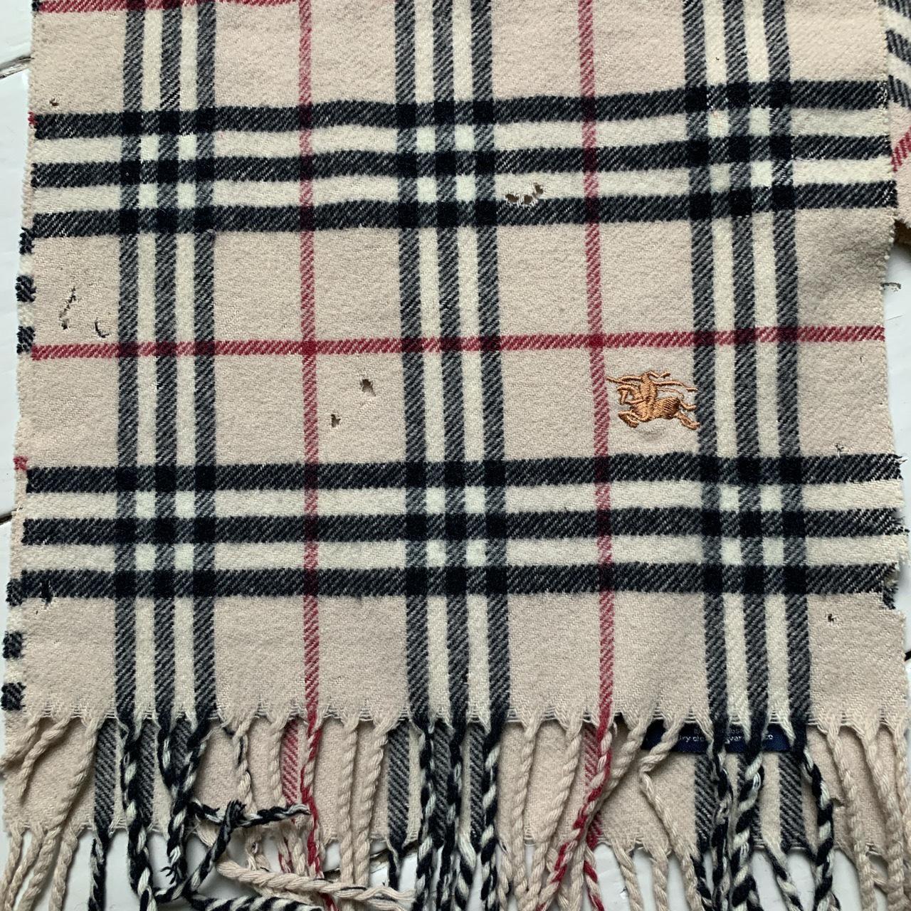 Fake burberry check outlet scarf