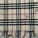 Burberry London 100% Lambwool Vintage Nova Check Scarf