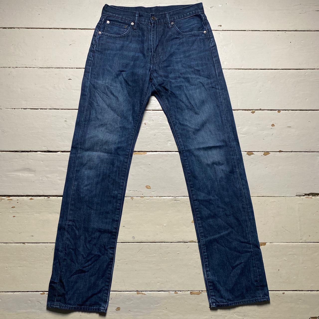 Levis 505 Dark Navy Baggy Jeans