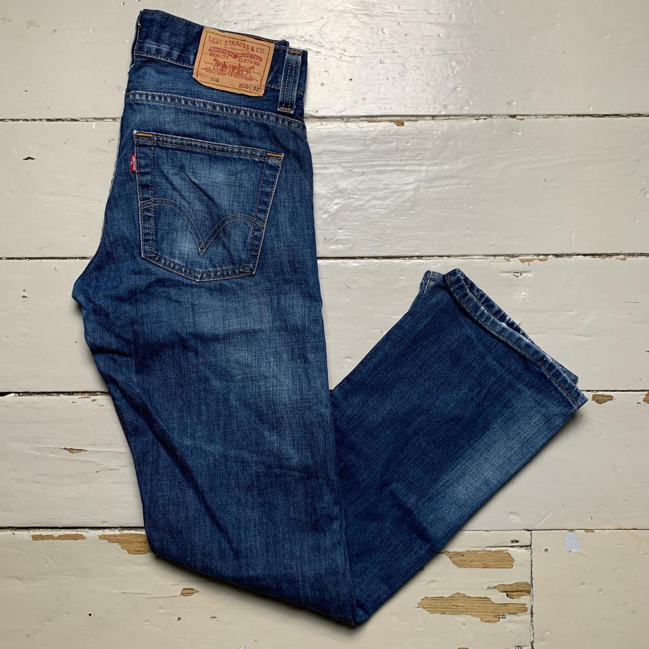 Levis 506 Navy Baggy Jeans