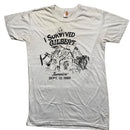 I Survived Gilbert Jamaica Vintage 90’s Hurricane T Shirt (S)