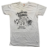 I Survived Gilbert Jamaica Vintage 90’s Hurricane T Shirt (S)