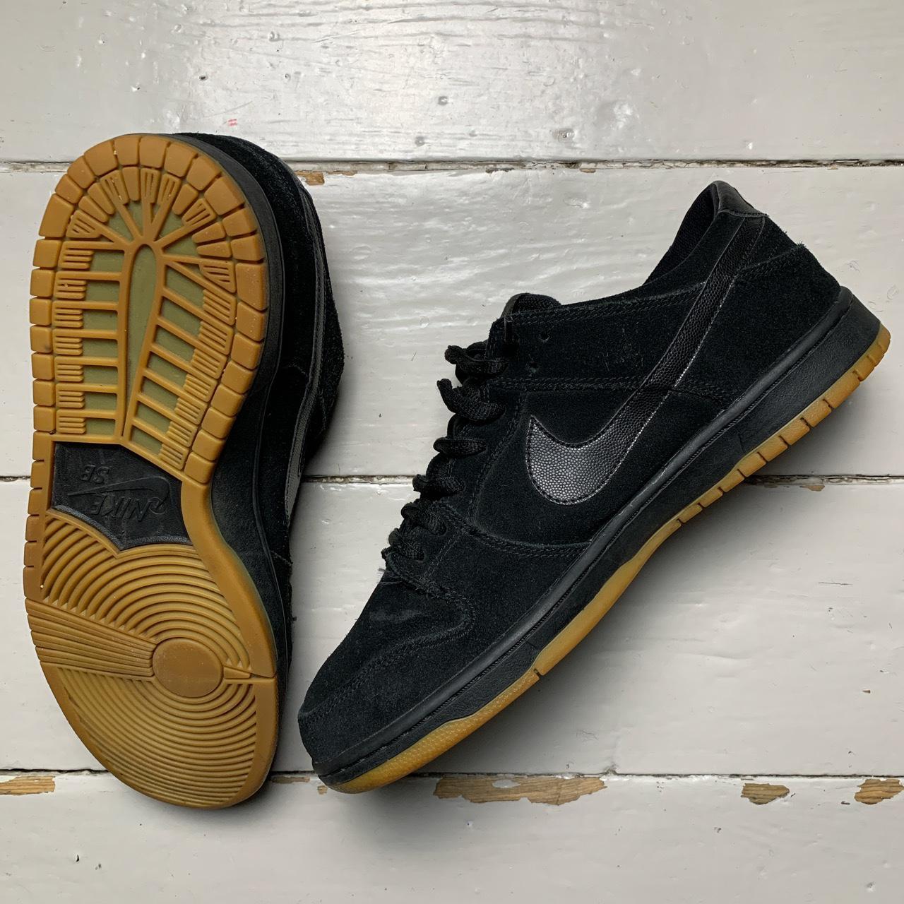 Nike SB Dunk Low Black Gum Sole