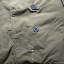 The North Face Windwall Khaki Green Camo Puffer Trench Coat (M)